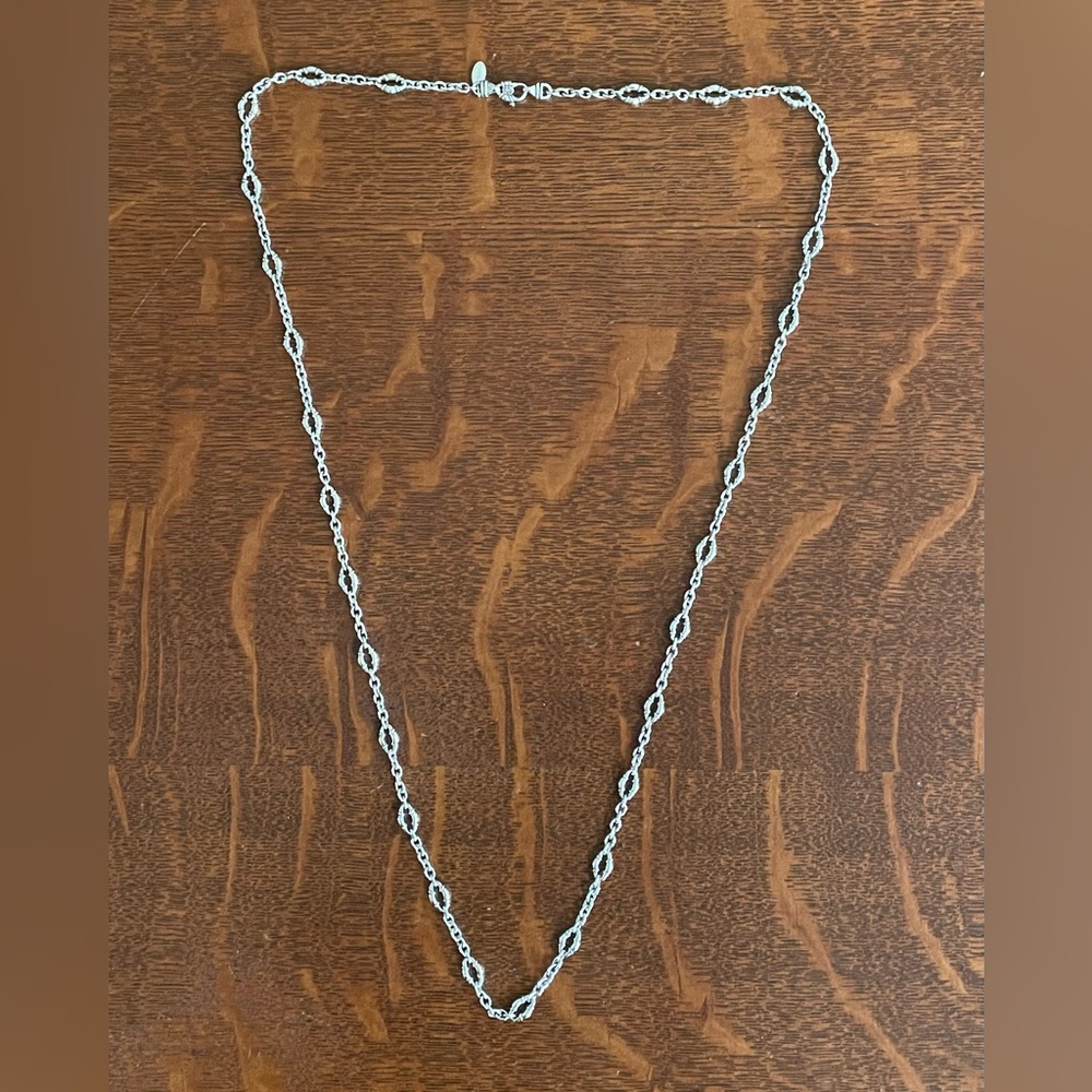 Scott Kay Bolo Link Sterling Silver Necklace - Picture 2 of 13